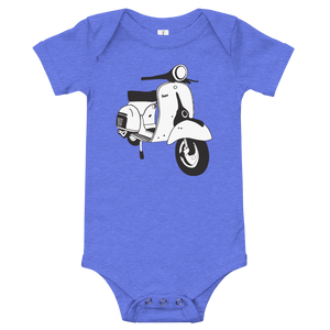 Vespa Infant Onesie Blue