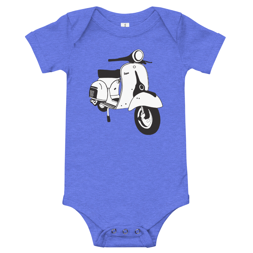 Vespa Infant Onesie Blue