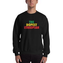 Load image into Gallery viewer, The Dopest Ethiopian Unisex Sweatshirt BGYR