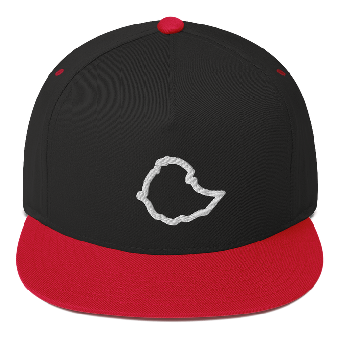 Ethiopia Flat Bill Cap Black/Red/White