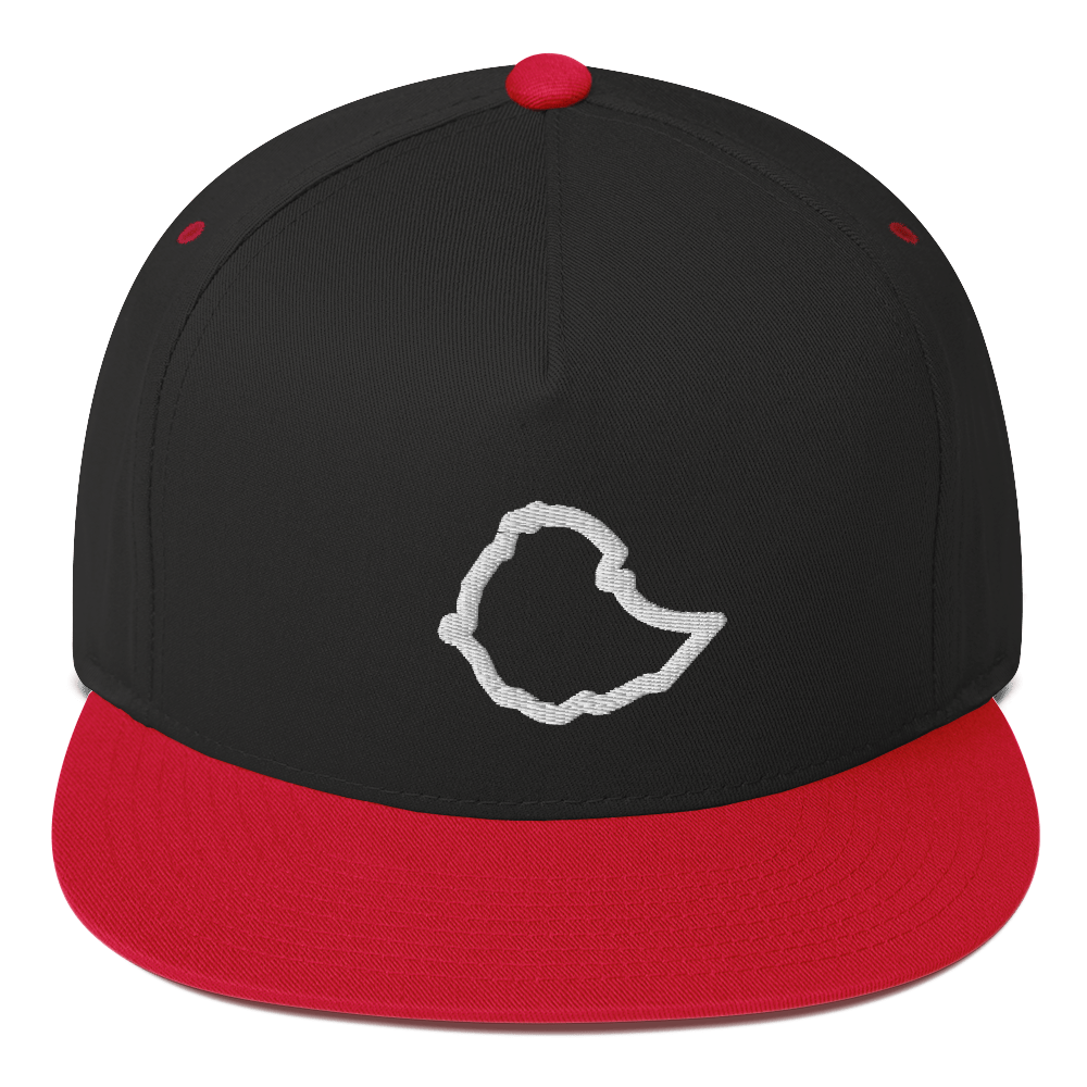 Ethiopia Flat Bill Cap Black/Red/White