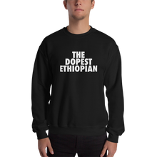 Load image into Gallery viewer, The Dopest Ethiopian Unisex Sweats Black/White