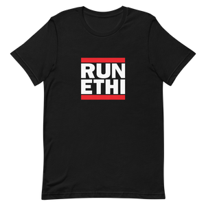 Run Ethi Unisex Tee Black