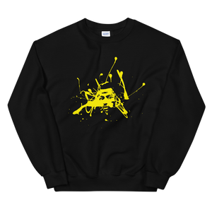 Abebe Bikila Paint Unisex Sweatshirt Black