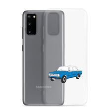 Load image into Gallery viewer, Lada Blue Donkey Taxi Clear Samsung Case