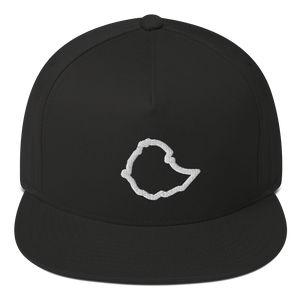 Ethiopia Flat Bill Cap Black/White