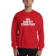 Load image into Gallery viewer, The Dopest Ethiopian Unisex Sweats Red/White