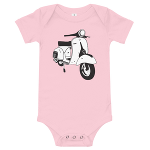 Vespa Infant Onesie Pink