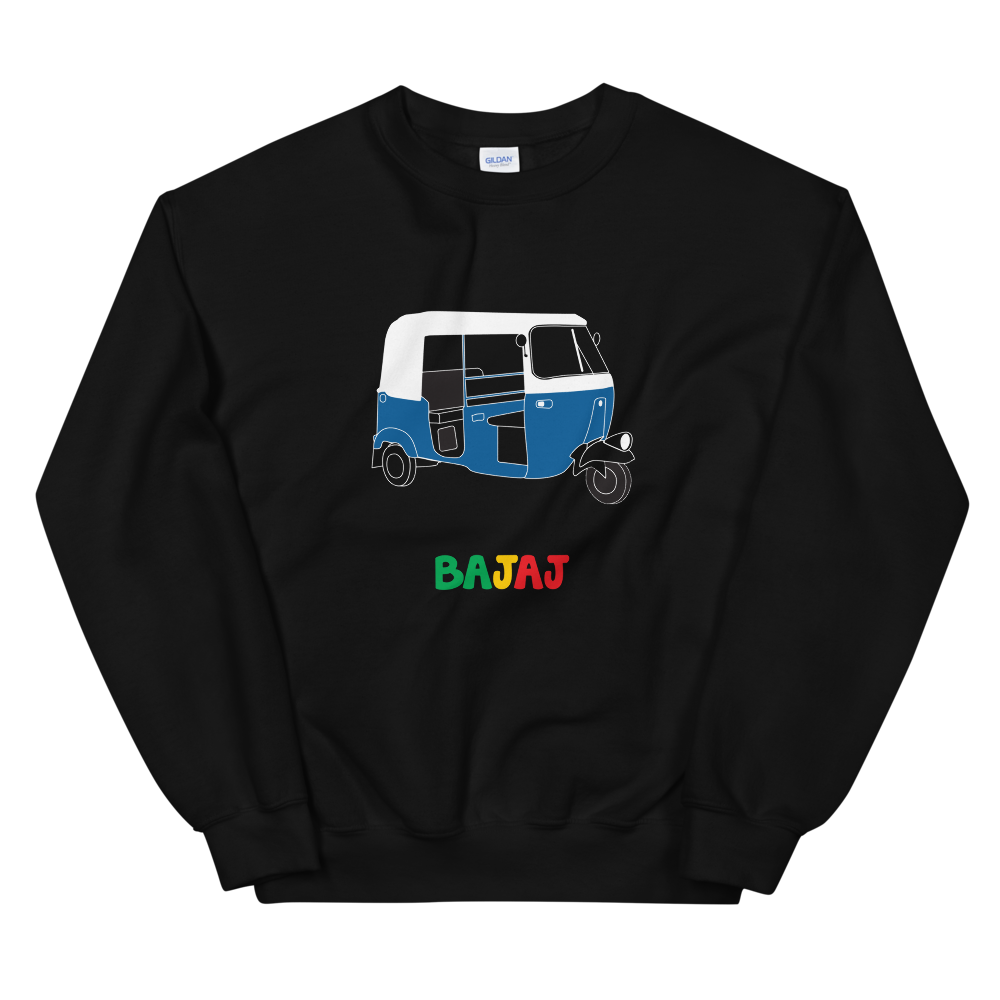 Bajaj Unisex Sweatshirt - Black