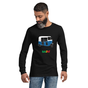 Bajaj Long Sleeve Unisex Tee - Black