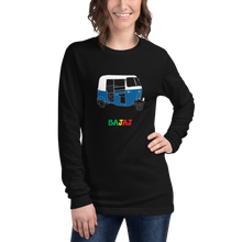 Load image into Gallery viewer, Bajaj Long Sleeve Unisex Tee - Black