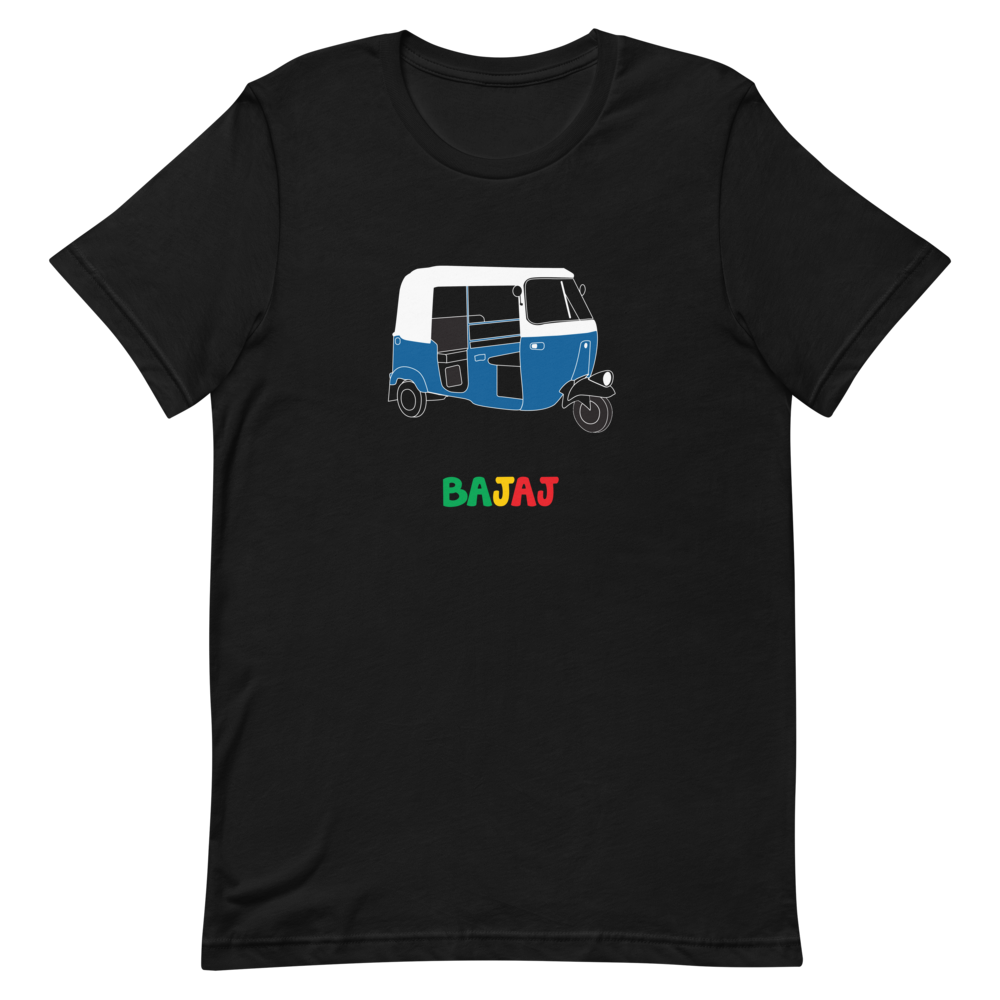 Bajaj Unisex T-Shirt - Black